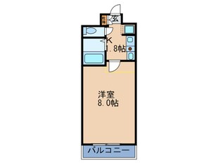 Mebiusu TsukudaResidenceの物件間取画像